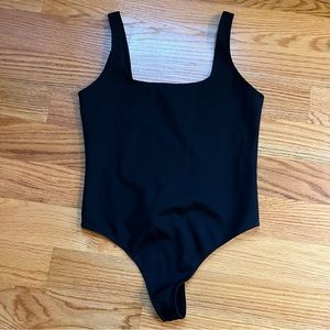 GBTSO black tank bodysuit size medium